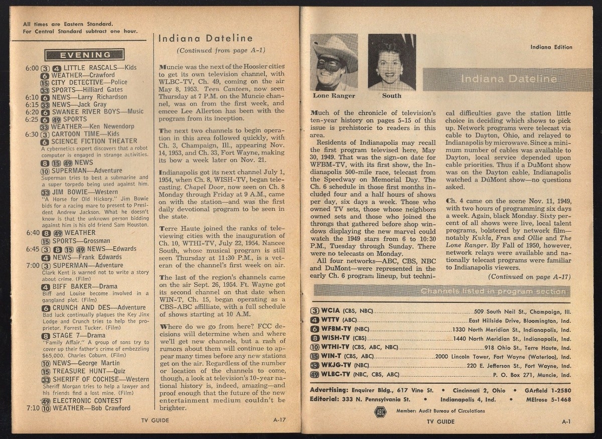 tv guide terre haute