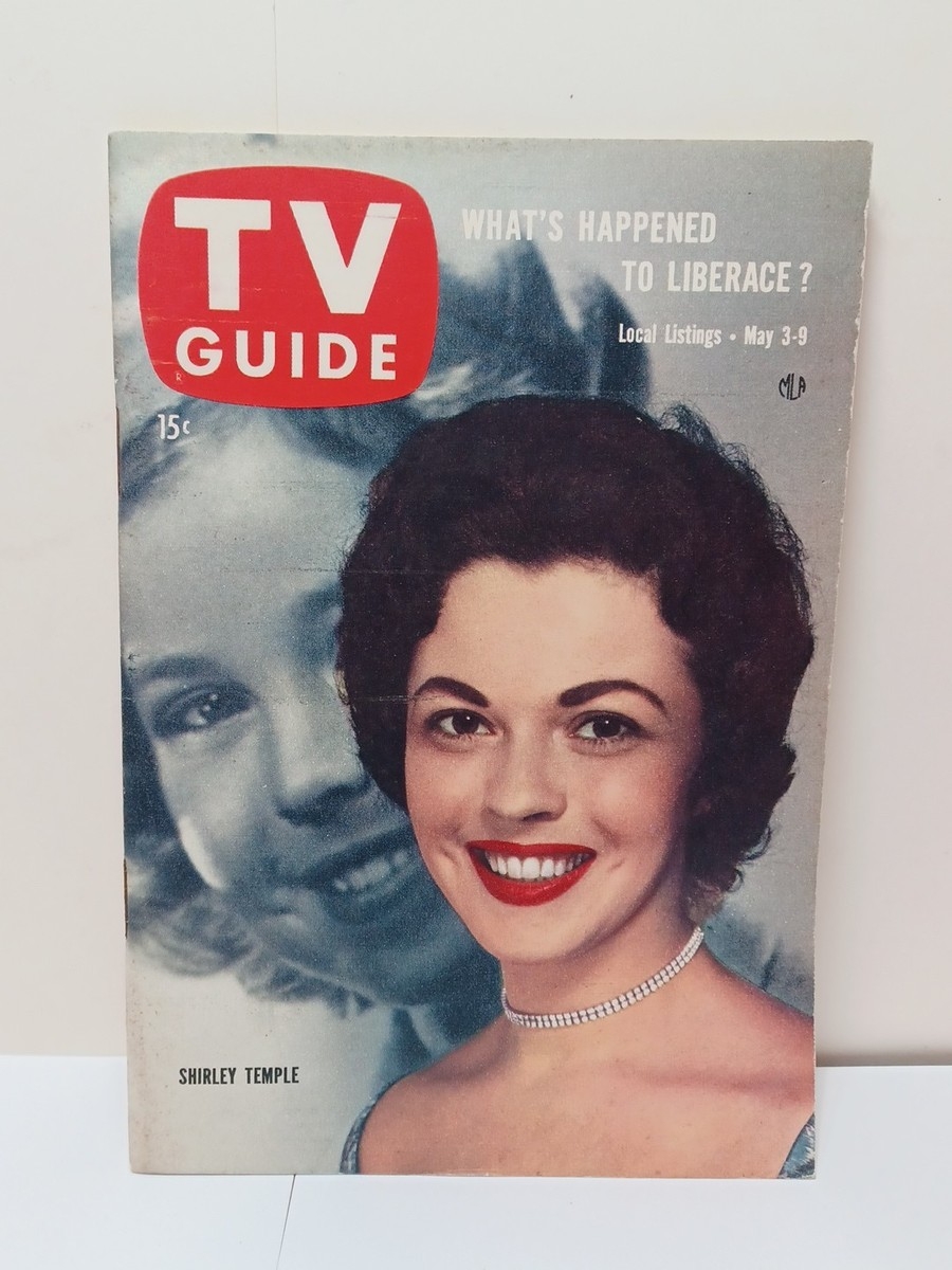 1958 TV Guide May 3 Shirley Temple Cover Cleveland Oh Edition NICE JRR28 EBay 1958 TV Guide May 3 Shirley Temple Cover Cleveland Oh Edition NICE JRR28 EBay