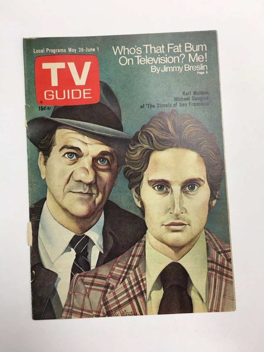 1973 May 26 June 1 TV GUIDE STREETS Of SAN FRANCISCO Cover Back Cover Only EBay