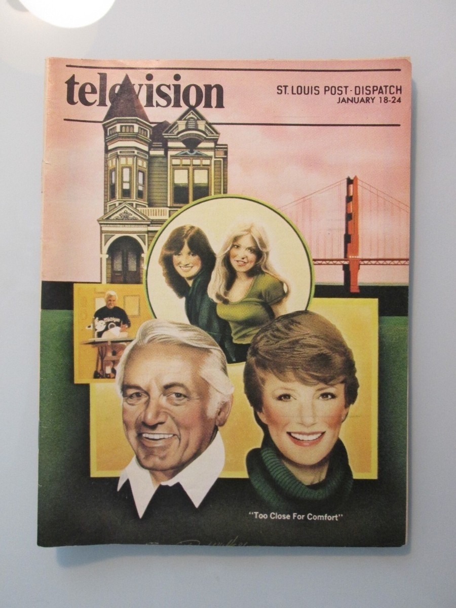 1981 Local St Louis MO TV Guide Too Close For Comfort JAN 18 EBay