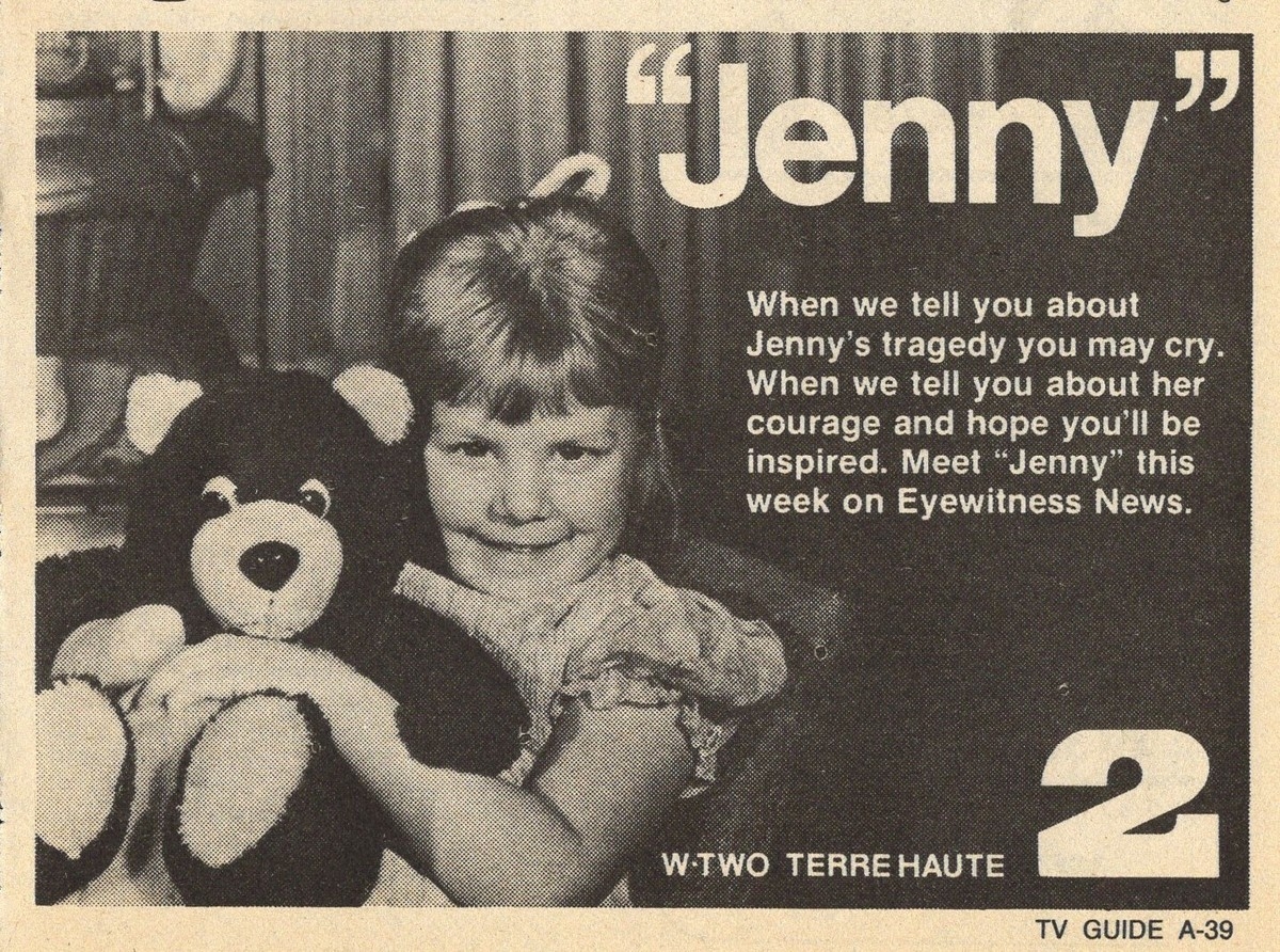 1981 WTWO TV AD TERRE HAUTE INDIANA NEWS JENNY TRAGEDY SPECIAL REPORT EBay