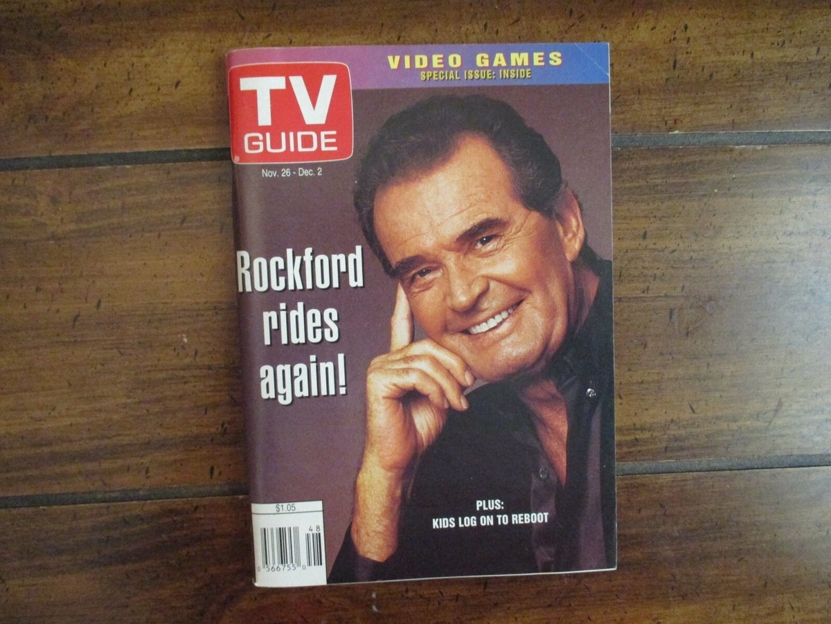 1994 TV Guide THE ROCKFORD FILES JAMES GARNER ReBOOT JOE SANTOS STUART MARGOLIN EBay