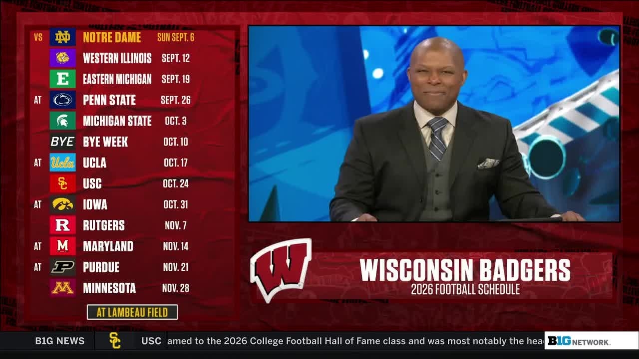 2026 Football Schedule Outlooks UCLA Rutgers And Wisconsin Big Ten Football YouTube