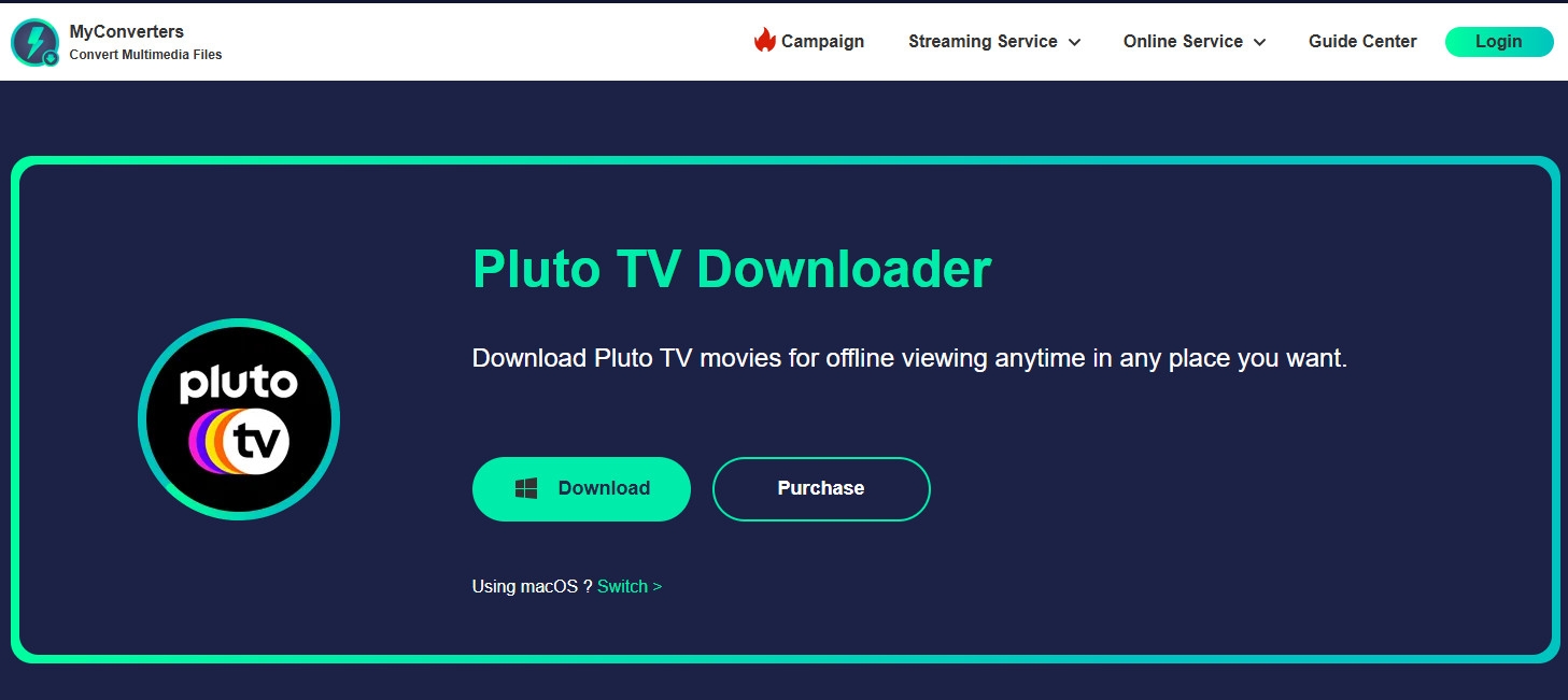 4 Best Pluto TV Downloaders To Download Movies On Pluto TV