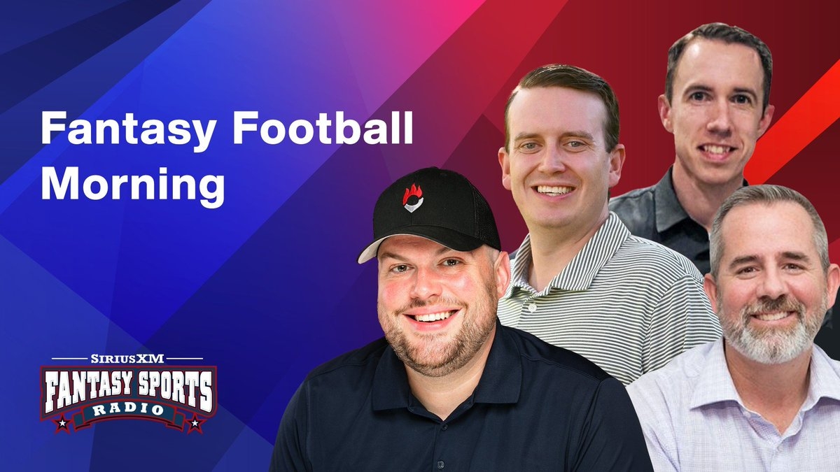 A New Era Of FantasyFootball Morning Begins Today Brought To You By FantasyPts Tune In To FG Dolan PaulKellyTweets TomBrolley And DrakeFantasy Every Weekday Morning From 7 10 AM ET Exclusively On SiriusXM Channel A New Era Of FantasyFootball Morning Begins Today Brought To You By FantasyPts Tune In To FG Dolan PaulKellyTweets TomBrolley And DrakeFantasy Every Weekday Morning From 7 10 AM ET Exclusively On SiriusXM Channel