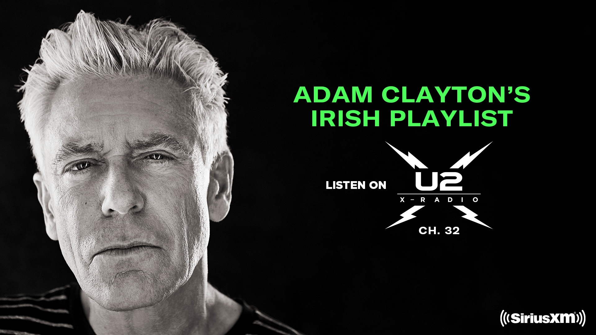 Adam Clayton Of U2 Curates Irish Playlist SiriusXM