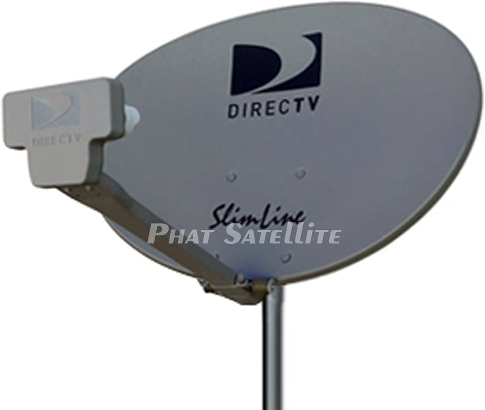 Amazon New Complete KIT Directv HD Satellite Dish W Digital SWM3 DSWM3 LNB 20 Tuners RG6 COAXIAL Cables Included Ka ku Slim Line Dish Antenna SL3 Single Output Electronics