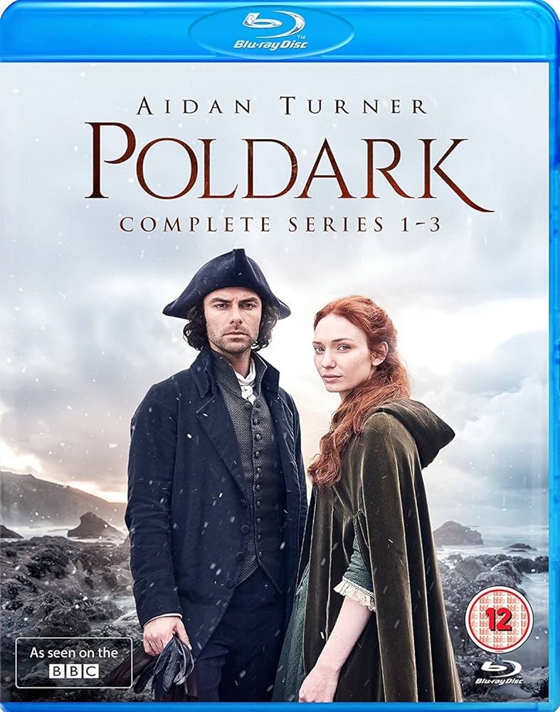Amazon Poldark Complete Series 1 3 Blu ray Aidan Turner Eleanor Tomlinson Heida Reed Jack Farthing Kyle Soller Movies TV
