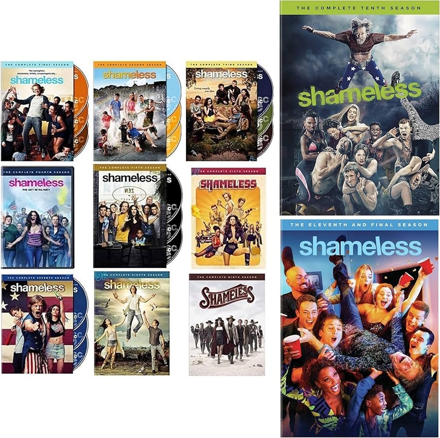 Amazon Shameless Complete Series Seasons 1 11 DVD Movies TV