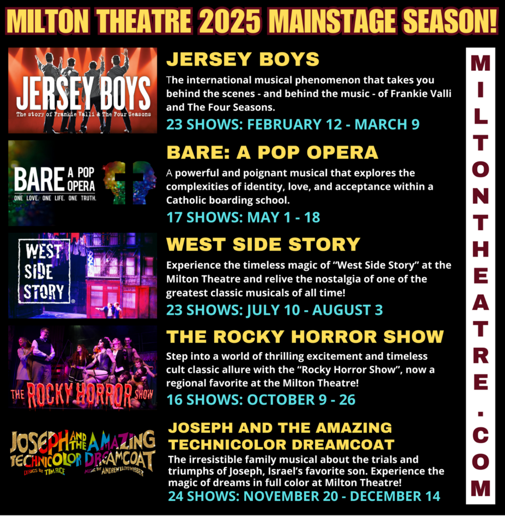 Annie The Musical Digital Program Milton Theatre The Milton Theatre