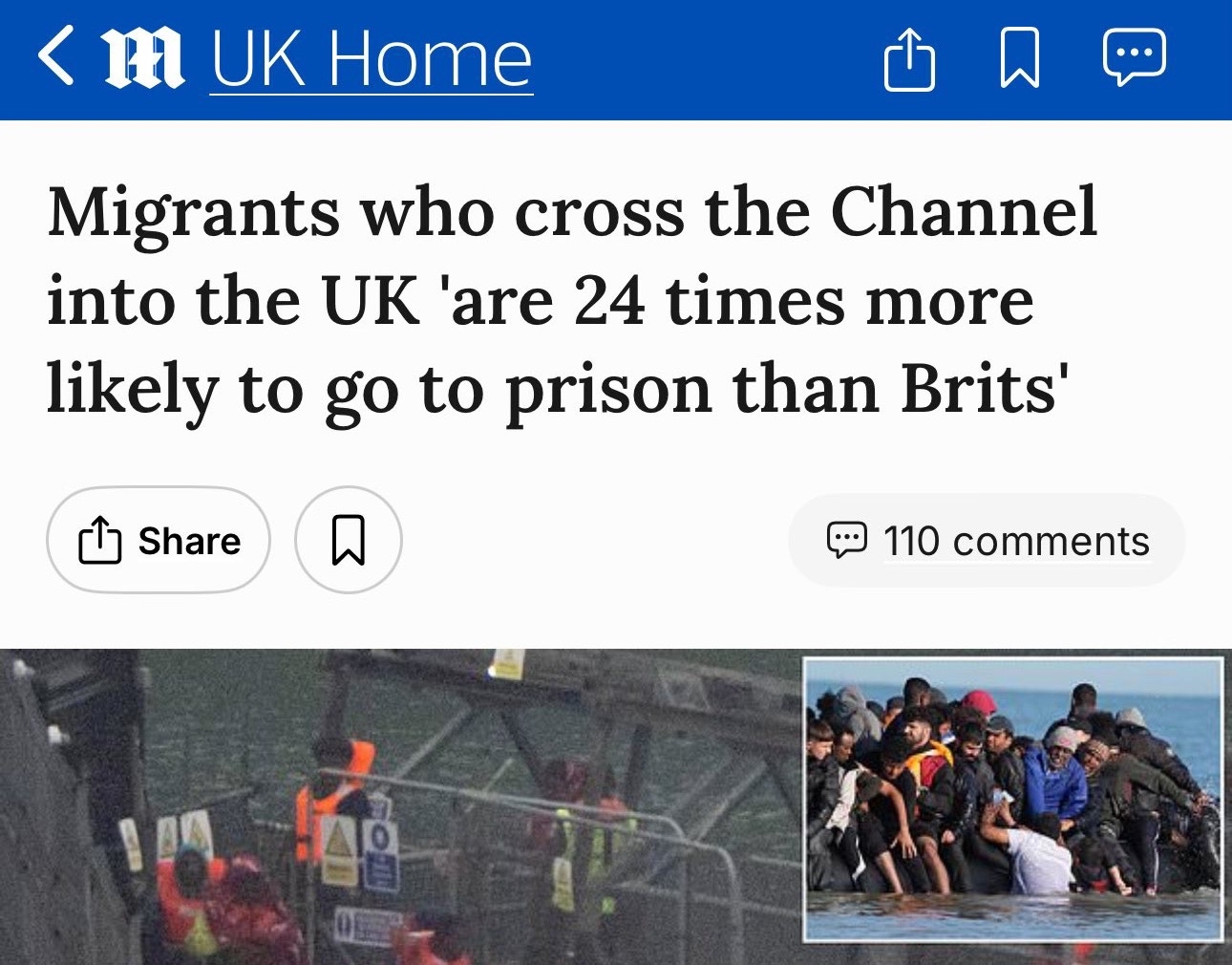 Are Small Boat Migrants Really 24x More Likely To Go To Prison Are Small Boat Migrants Really 24x More Likely To Go To Prison