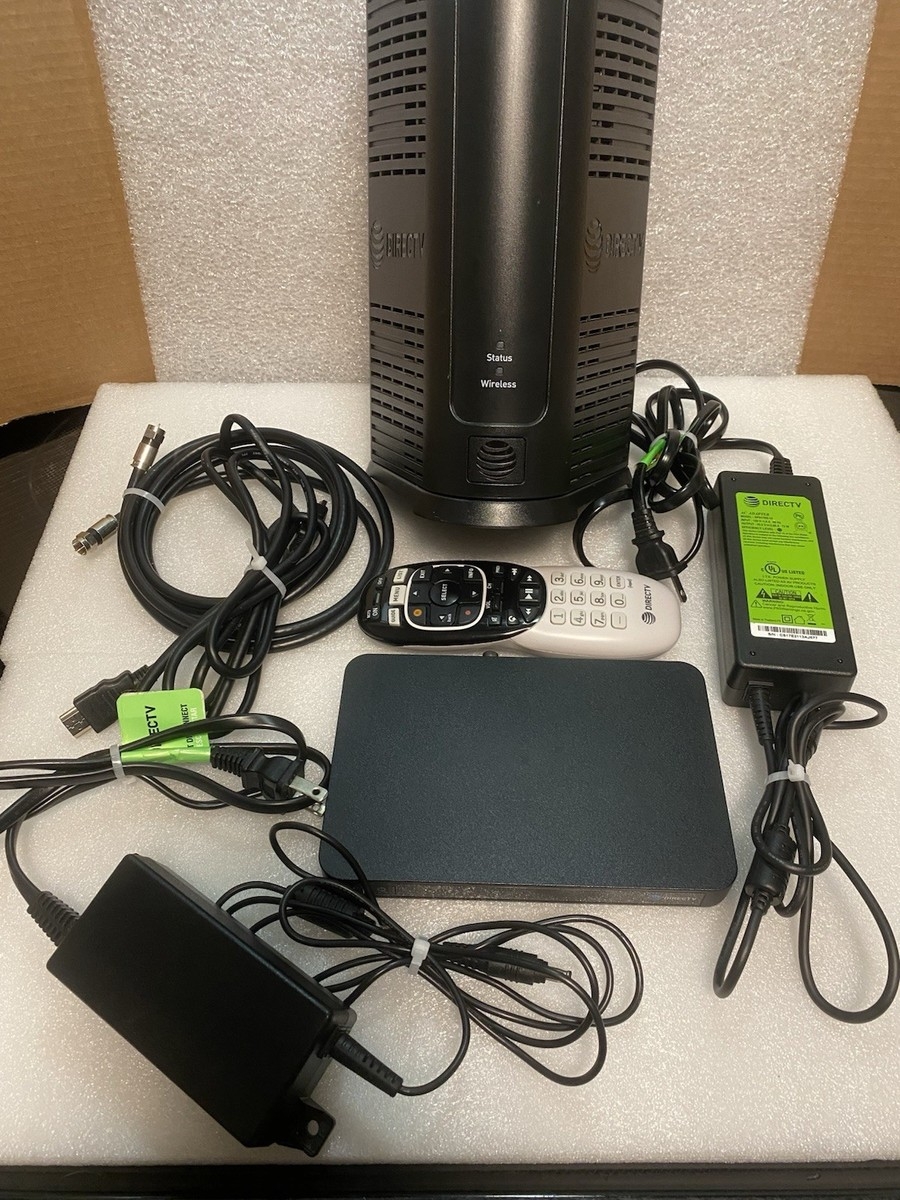 AT T DIRECTV Genie 2 DVR Server Satellite Receiver Kit HS17 500 Mini Box Cords EBay