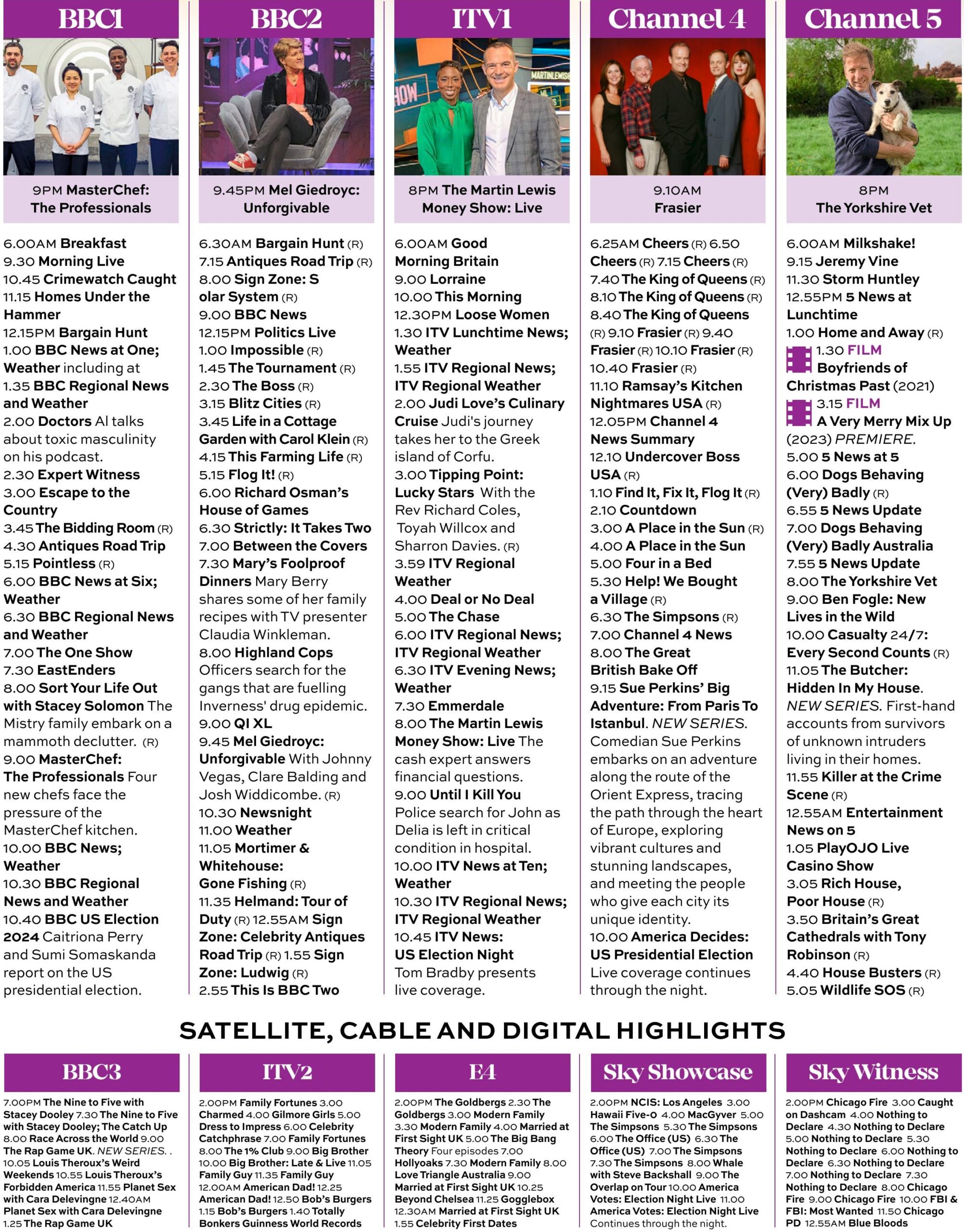 Best Tv Guide 5 Nov 2024 Best UK Magazine Readly