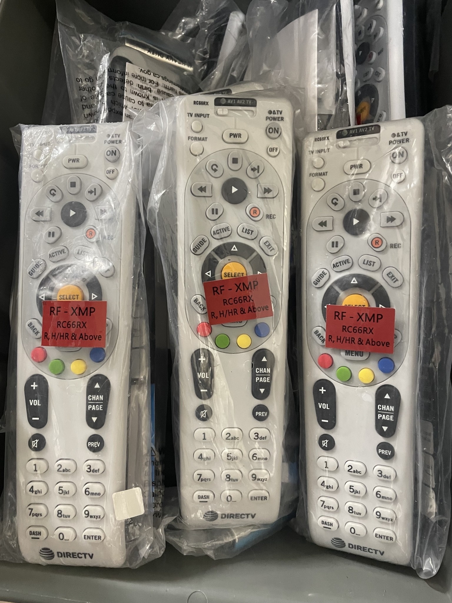 BRAND NEW DirecTV RC66RX IR RF Universal Remote Control COMPATIBLE WITH MOST DIRECTV RECEIVERS Best Deal In Town