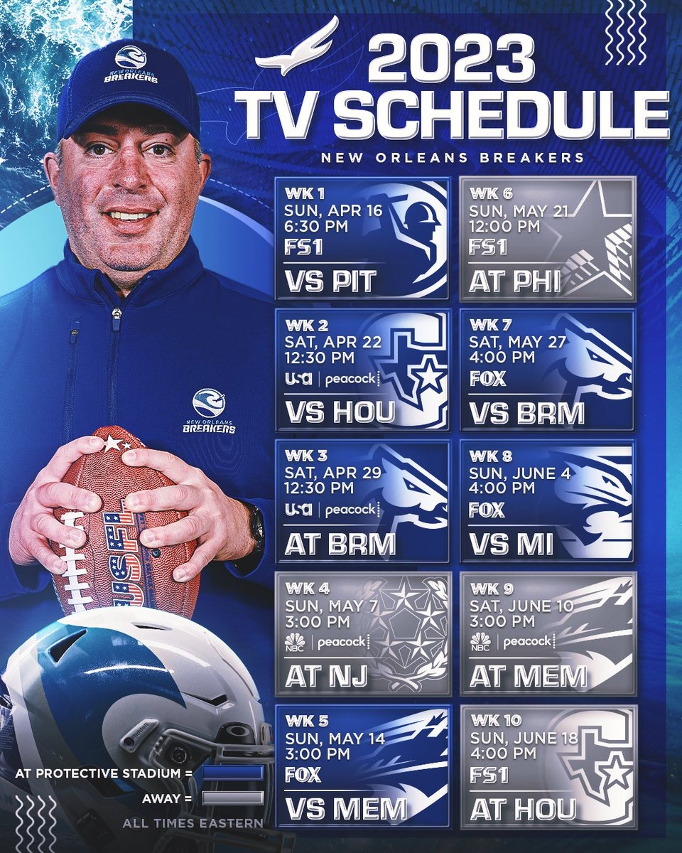 Breaking Our 2023 TV Schedule Is Here Which Matchup Are You Most Excited To Watch 
