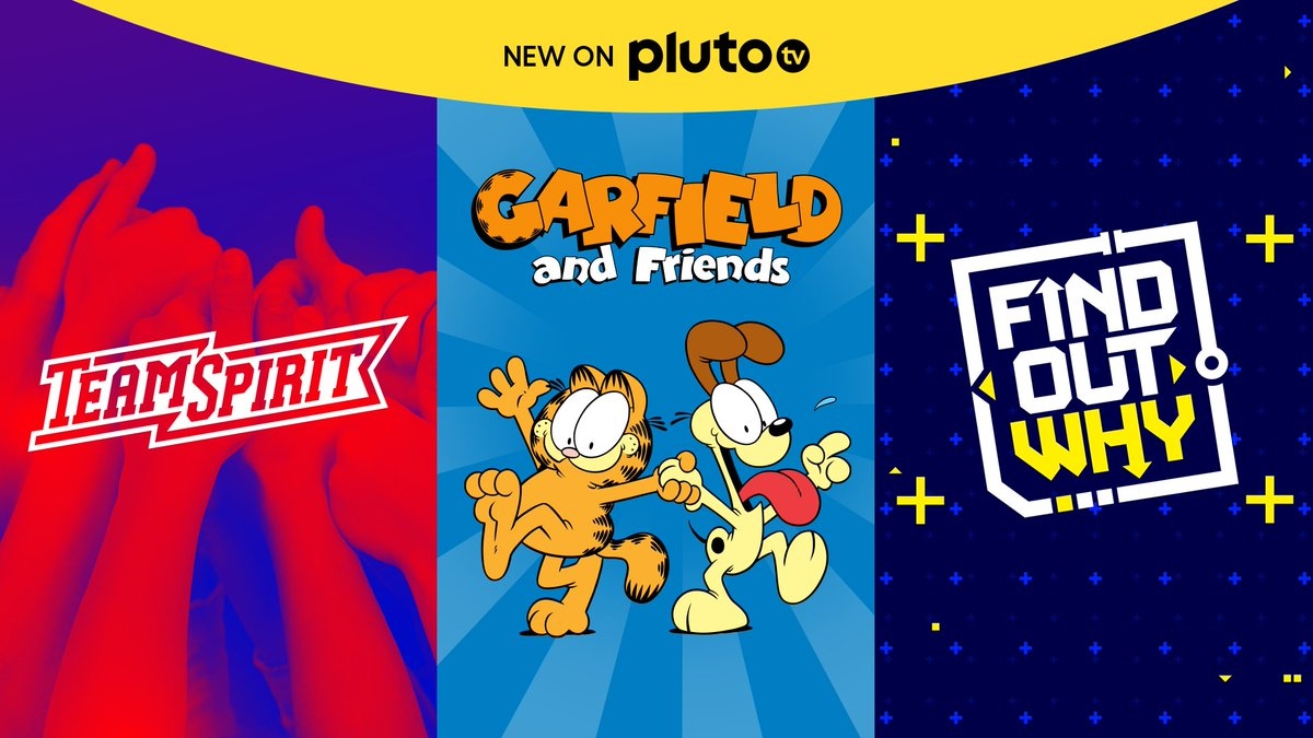 CALLING ALL PARENTS Three New Channels Have Just Landed For You To Watch With Your Kids On Pluto TV Garfield And Friends Team Spirit Find Out Why Https t co YnQSc9zazf CALLING ALL PARENTS Three New Channels Have Just Landed For You To Watch With Your Kids On Pluto TV Garfield And Friends Team Spirit Find Out Why Https t co YnQSc9zazf