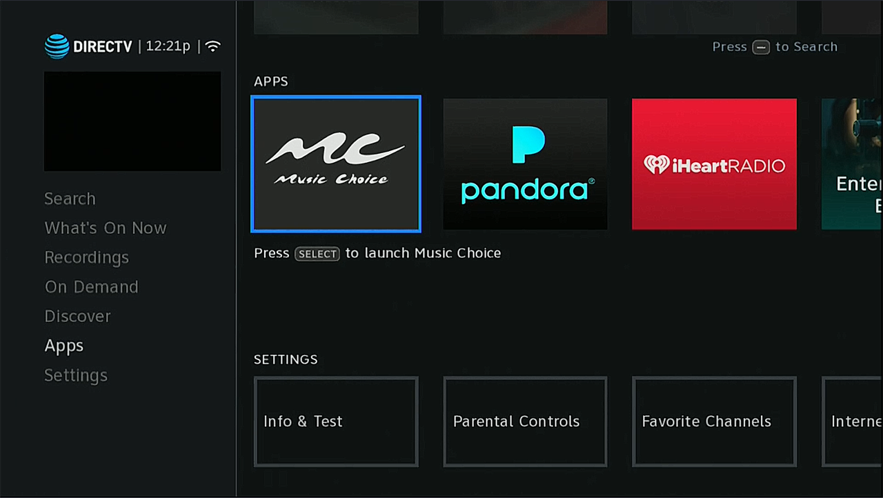 directv music channels directv music channels