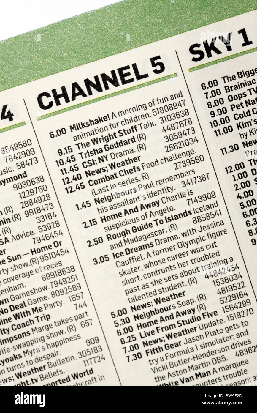 tv channel program guide tv channel program guide