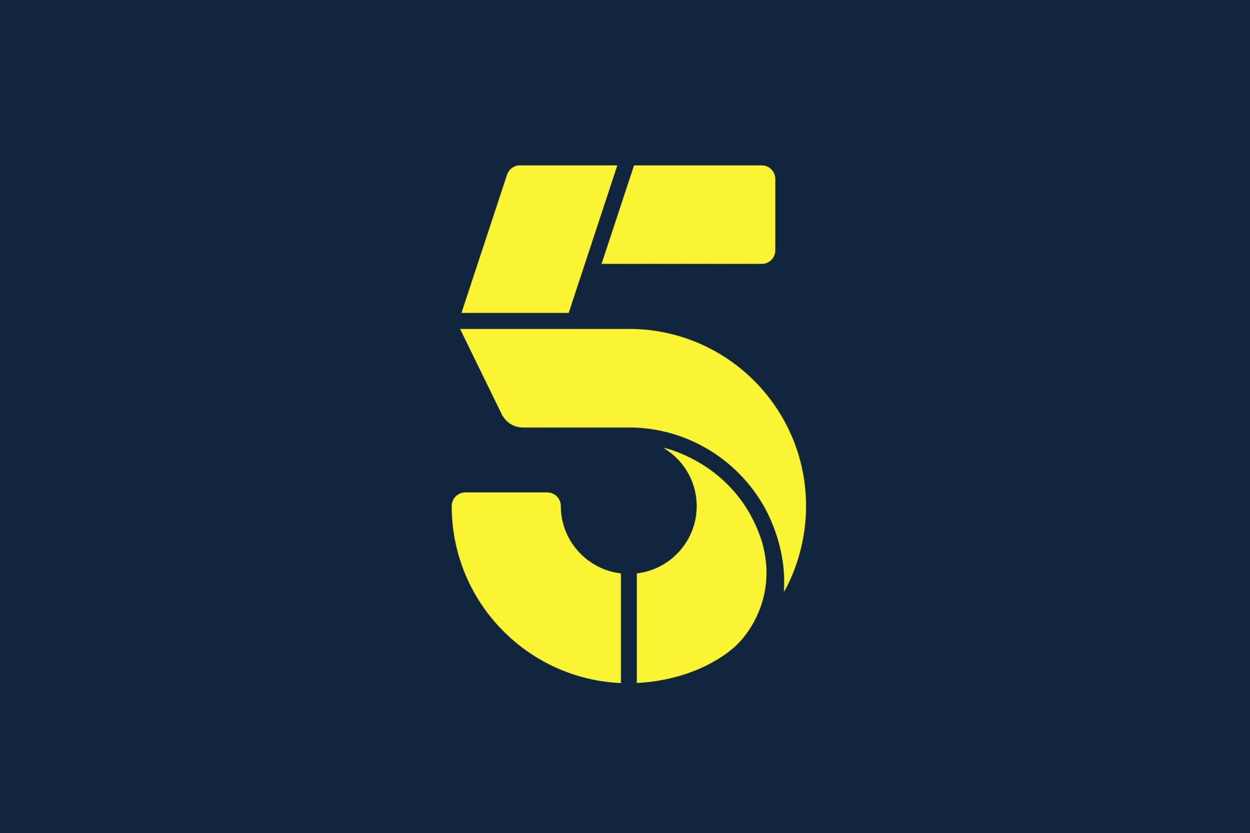 Channel 5 Unveils New Logo As Channel Rebrands As Simply 5 Radio Times