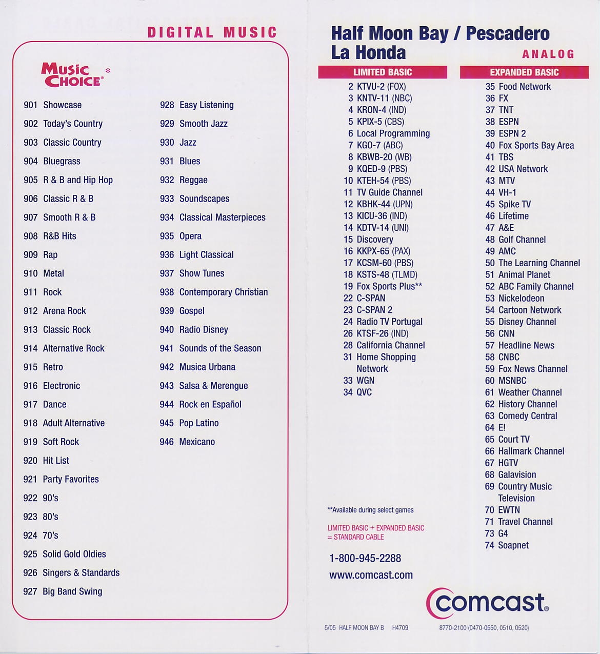 Channel Guide Comcast Nfl Channel Xfinity Nfl Channel Number