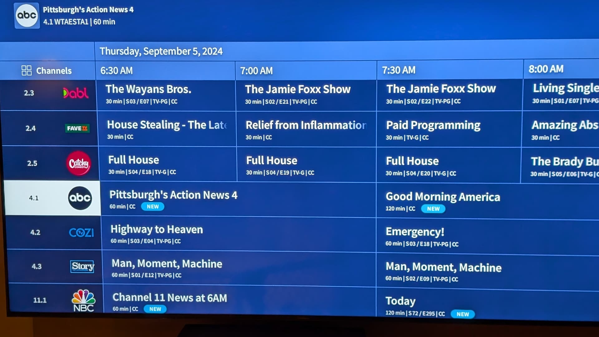 Channels In Live TV Don t Match Guide Support Troubleshooting TabloTV Community