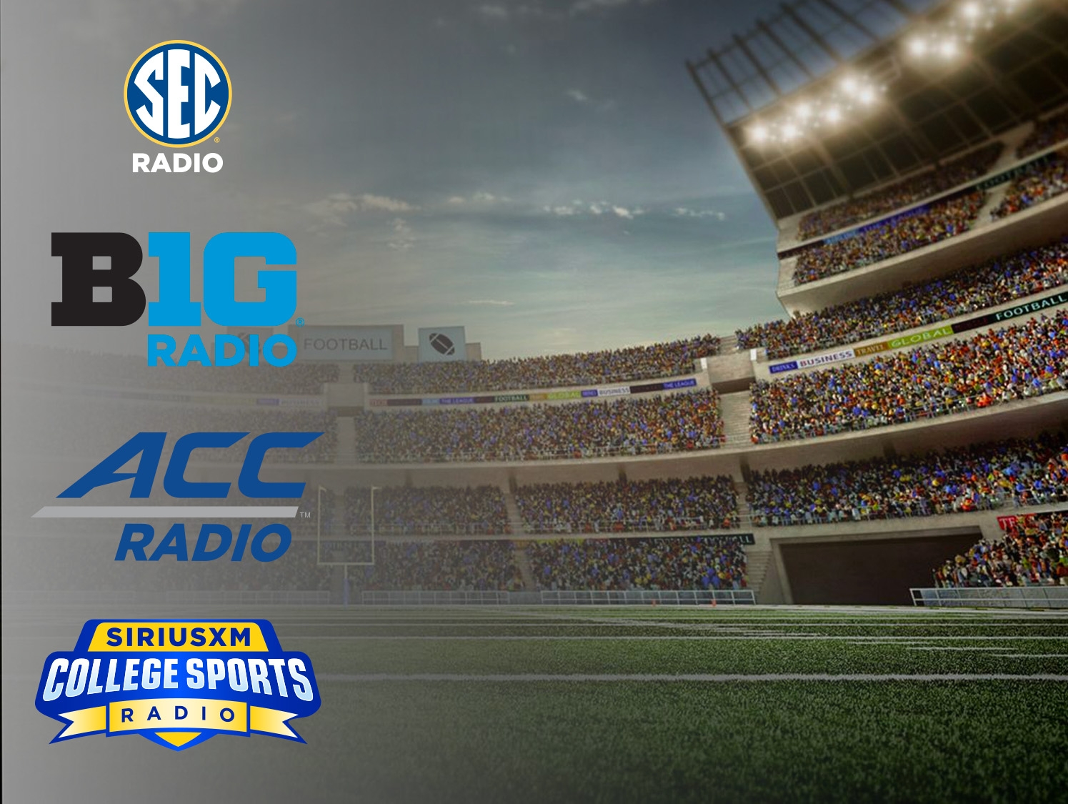 College Football Live Radio Coverage Schedules