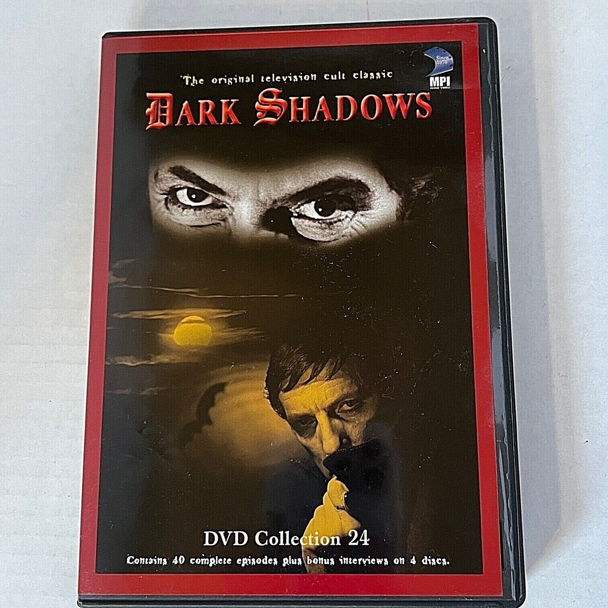 Dark Shadows 4 DVD Set Collection 24 40 Episodes W Collector Card Episode Guide EBay