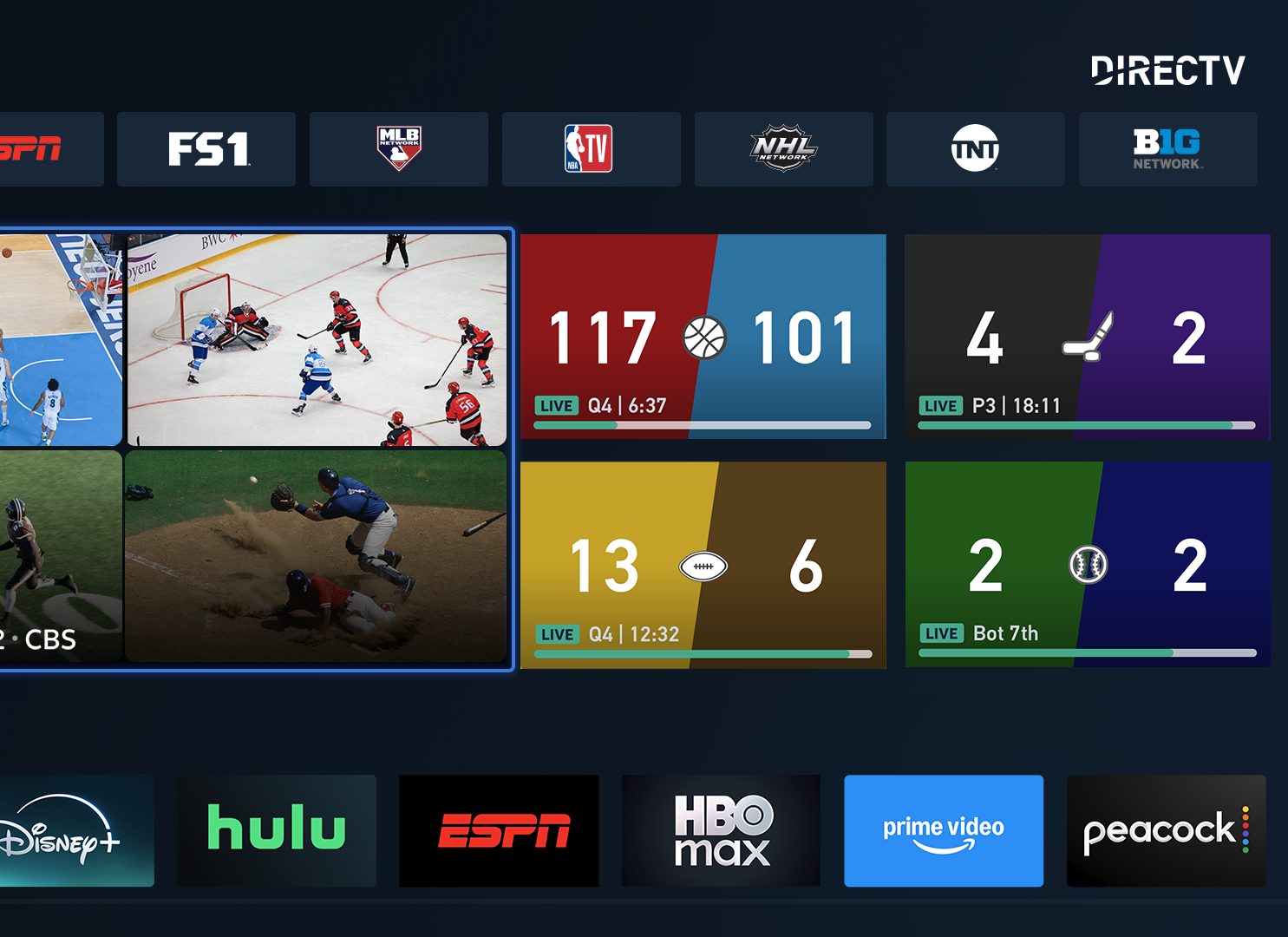 DIRECTV Adds Seven New Multiview Mix Channels To Its Streaming Service