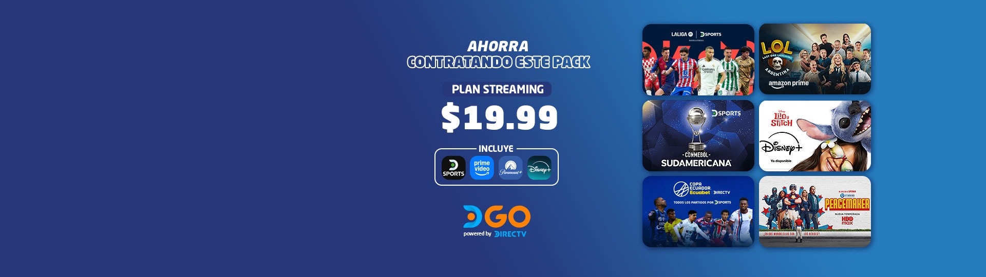 DIRECTV Ecuador Planes De TV Internet Y Plataformas De Streaming DIRECTV Ecuador Planes De TV Internet Y Plataformas De Streaming