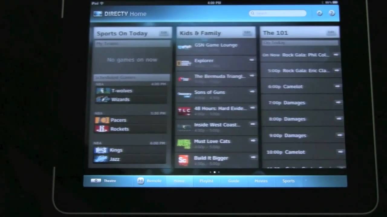 DirecTV IPad Remote mp4 YouTube DirecTV IPad Remote mp4 YouTube