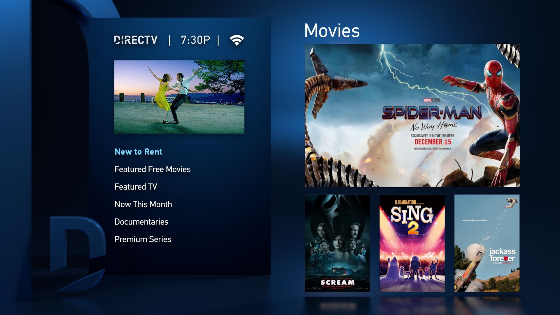 DirecTV Movies Edu MAD ANT DESIGN