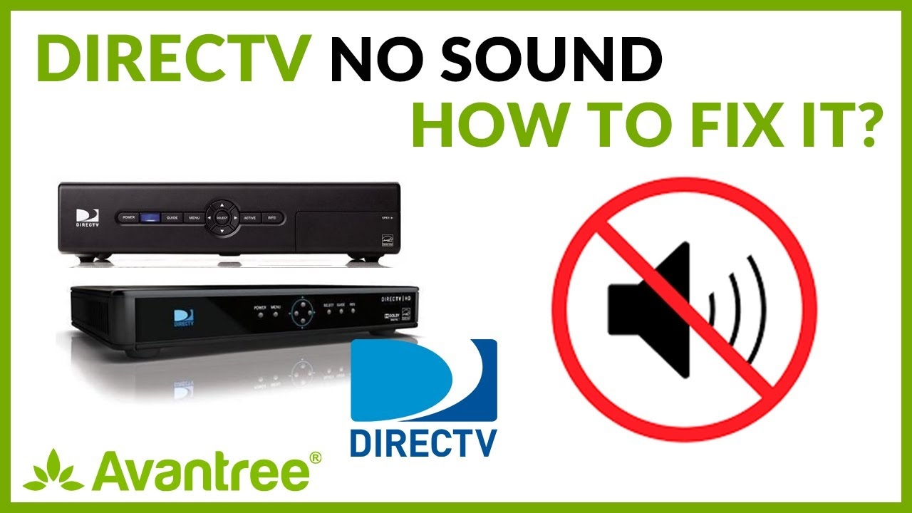 DirecTV No Sound How To FIX DirecTV Audio Issue YouTube DirecTV No Sound How To FIX DirecTV Audio Issue YouTube