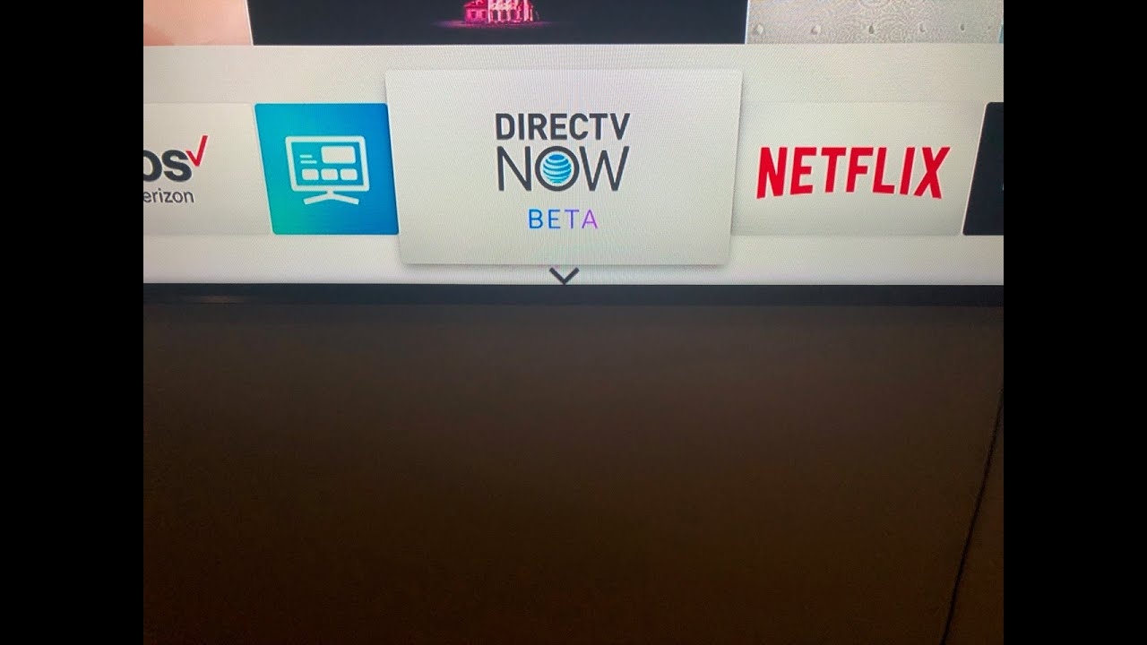 DirecTV NOW On Samsung QLED TV YouTube DirecTV NOW On Samsung QLED TV YouTube