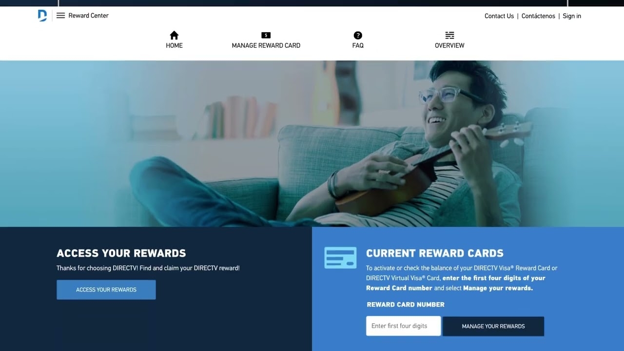 DIRECTV Reward Center Home Page DIRECTV Reward Center Home Page