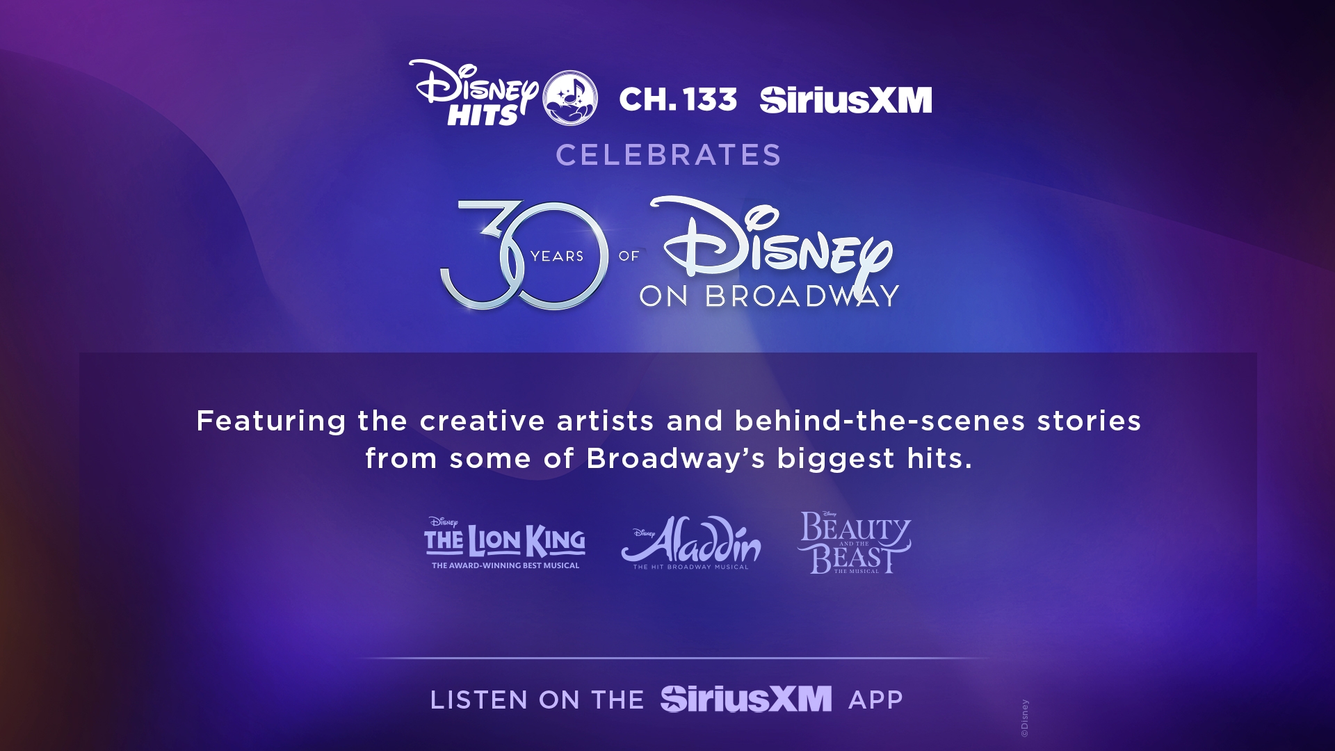 Disney s 30 Years On Broadway Special Disney Hits