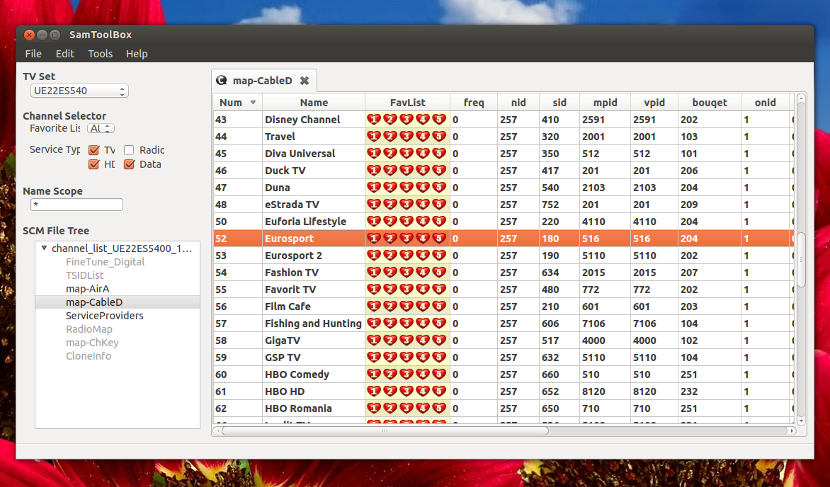 Edit Samsung TV Channel List With SamToolBox Web Upd8 Ubuntu Linux Blog Edit Samsung TV Channel List With SamToolBox Web Upd8 Ubuntu Linux Blog