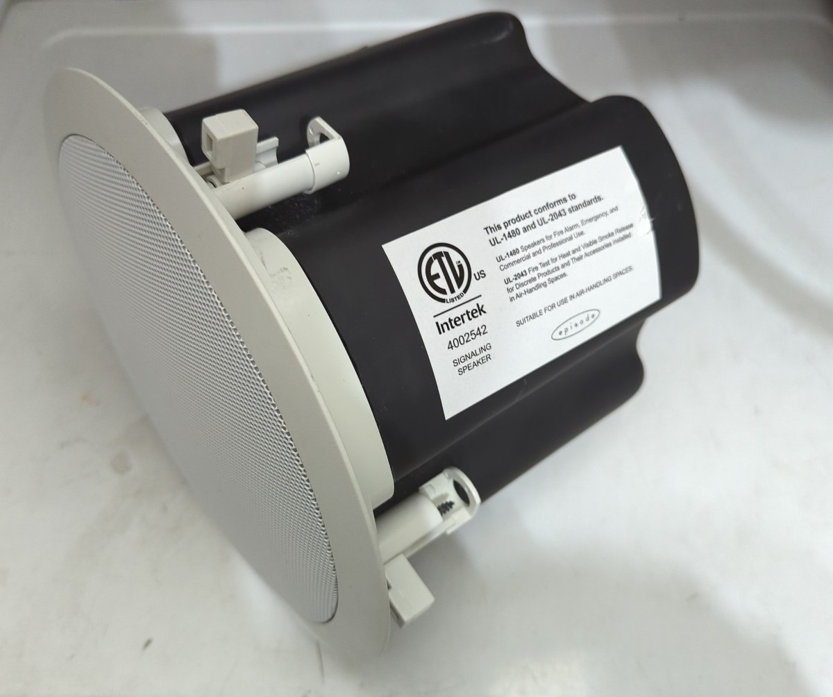 Episode 600 Commercial Series Intertek Signaling Speakers ES 600C IC 5 Episode 600 Commercial Series Intertek Signaling Speakers ES 600C IC 5