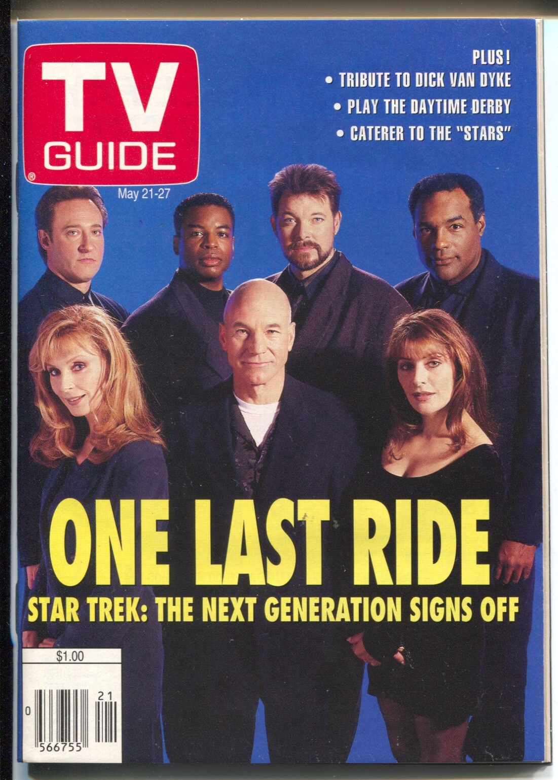 Episode Guide Star Trek The Next Generation Viewing Guide TV Guide 5 21 1994 Star Trek