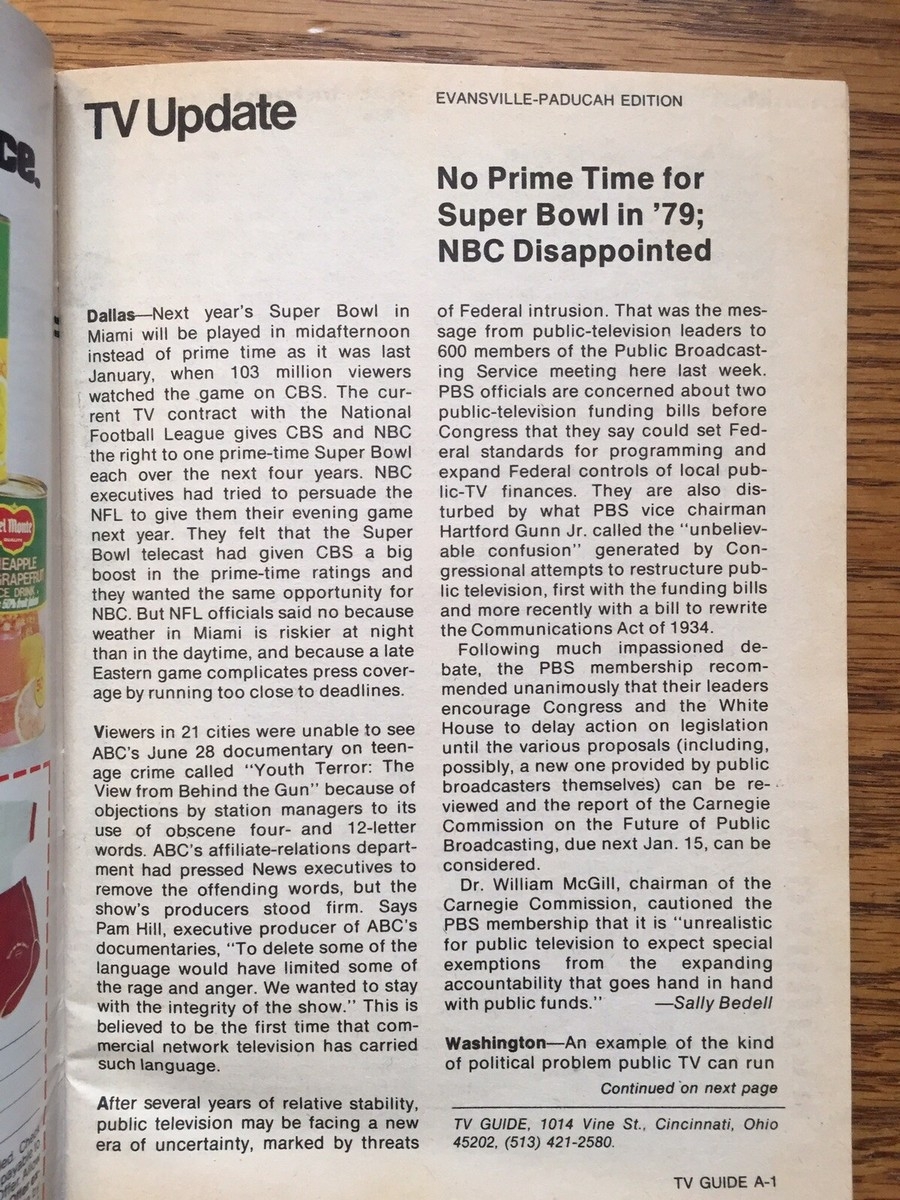 Evansville Paducah 1978 TV Guide Soap Operas Young And The Restless EBay Evansville Paducah 1978 TV Guide Soap Operas Young And The Restless EBay