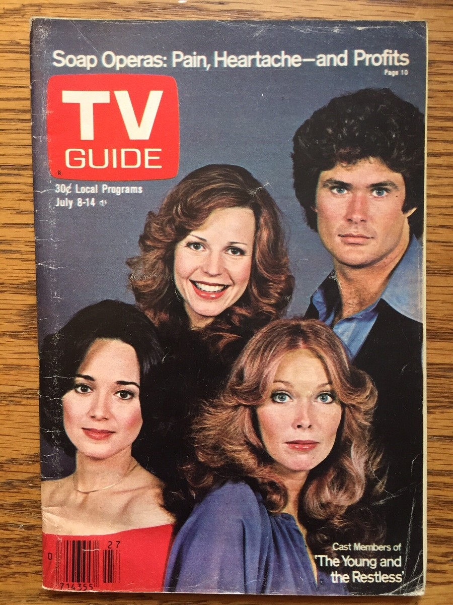 Evansville Paducah 1978 TV Guide Soap Operas Young And The Restless EBay