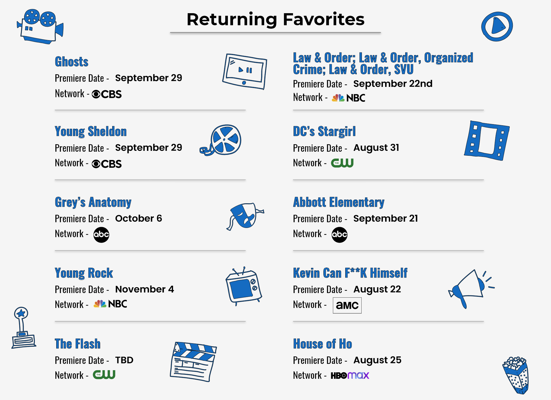 Fall 2022 TV Schedule Are Your Favorite Shows Returning CableCompare Fall 2022 TV Schedule Are Your Favorite Shows Returning CableCompare