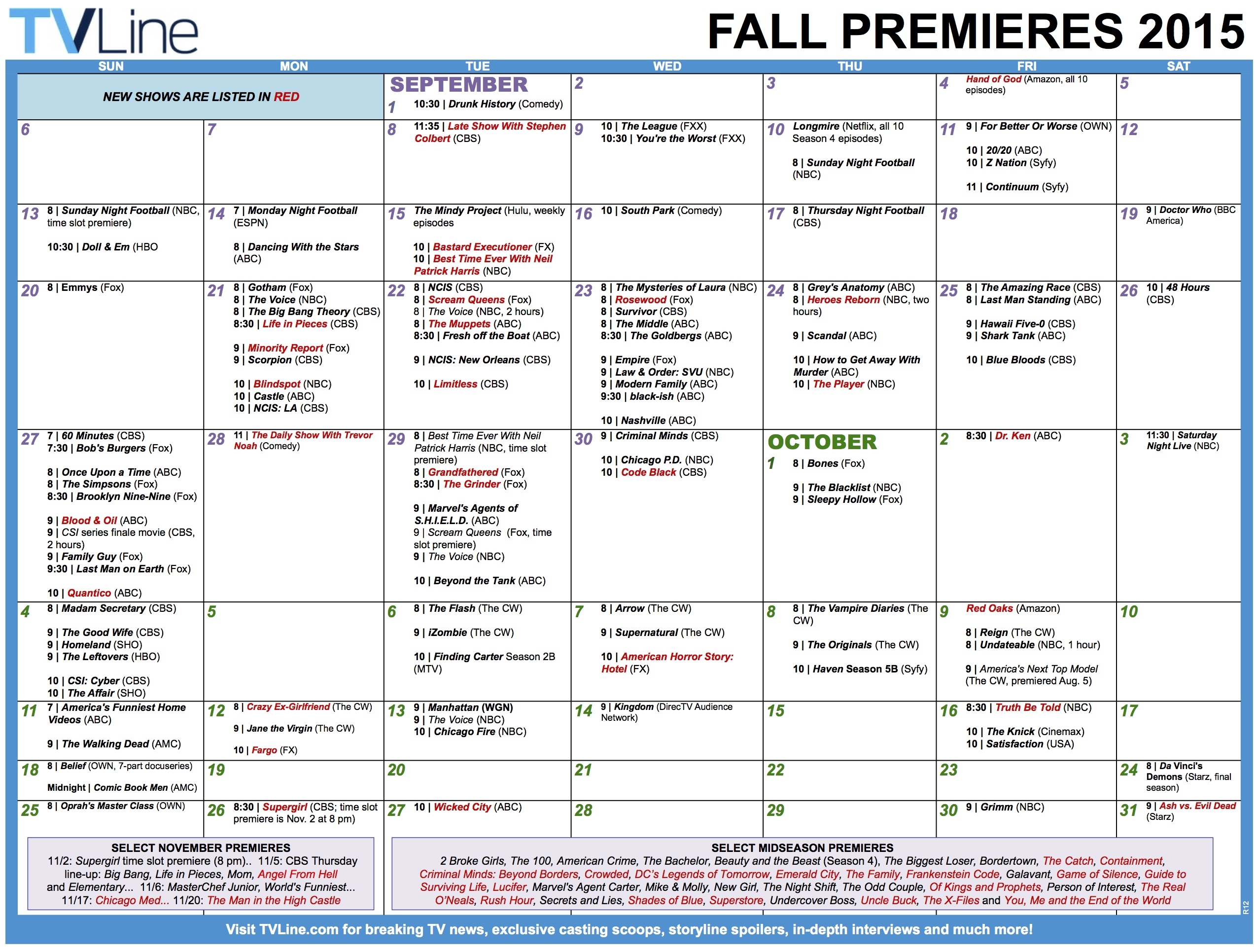 Fall TV New Show Watch List As Told By Ash And Shelbs