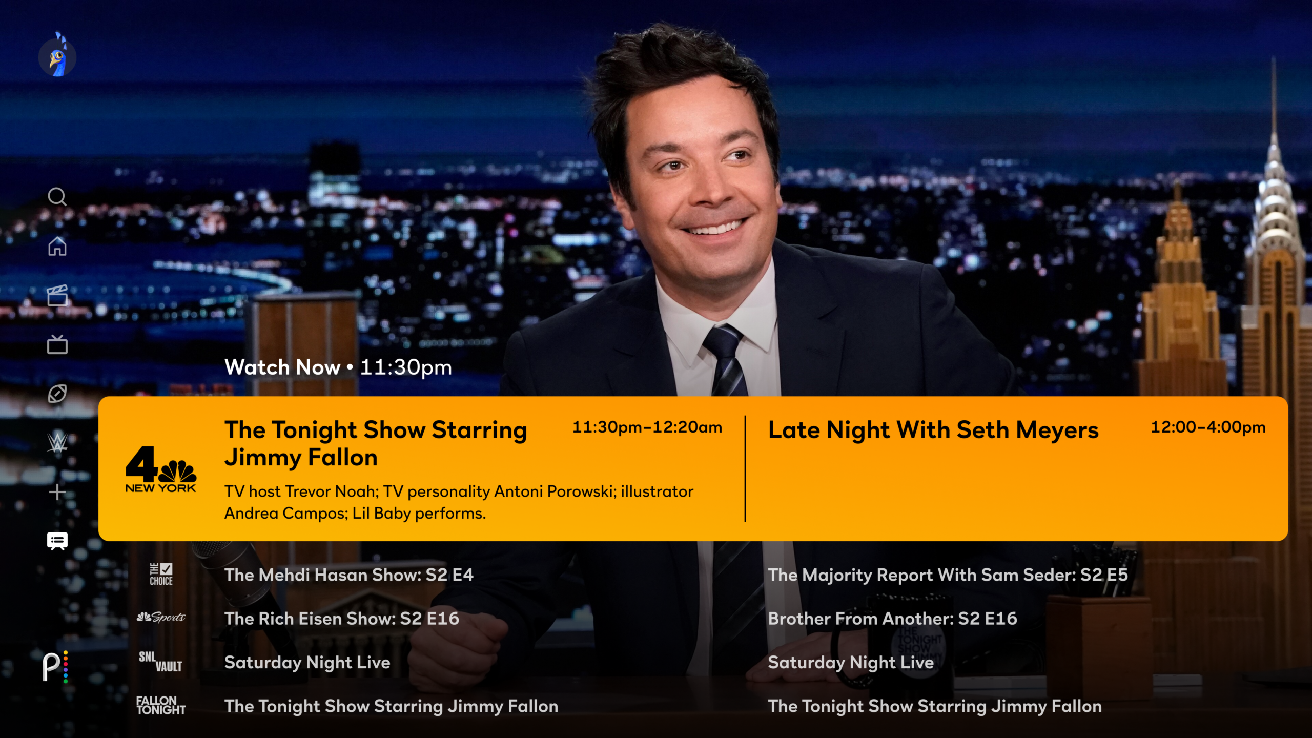 channel 11 tv guide tonight