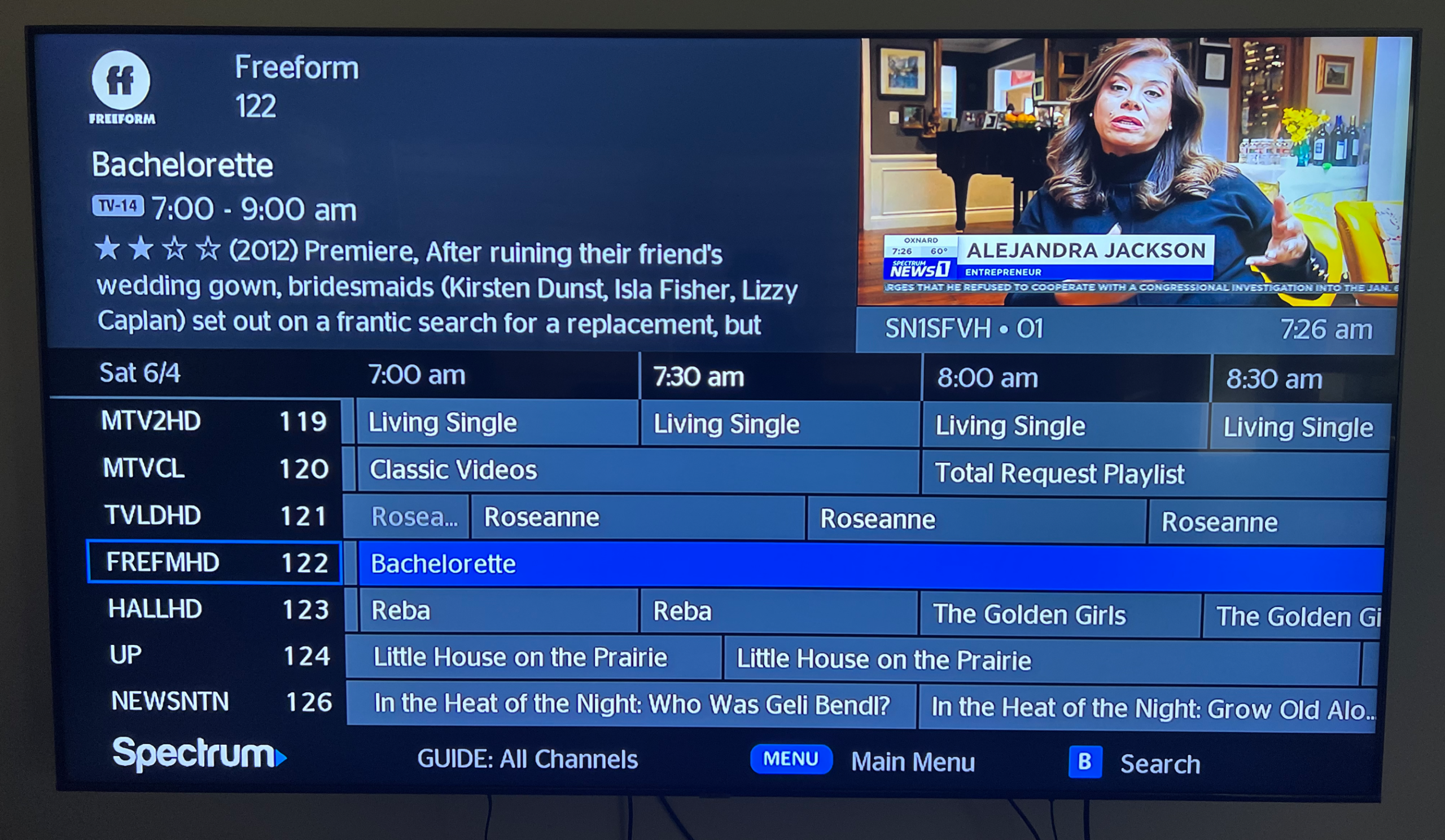 Freeform Spectrum Channel List 2024 Update