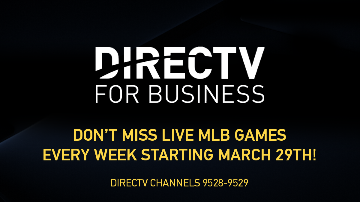 Friday Night Baseball DIRECTV FOR BUSINESS DIRECTV Insider