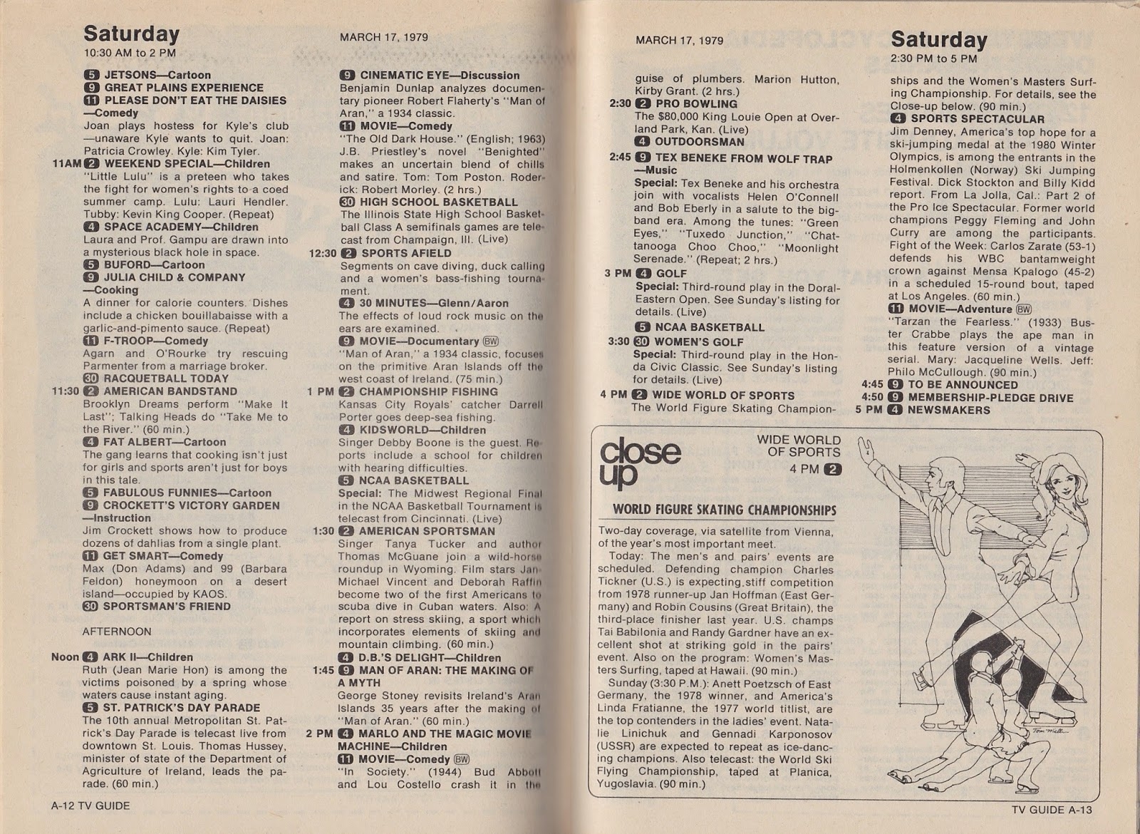 Garage Sale Finds What Was On TV March 17th Through 23rd 1979