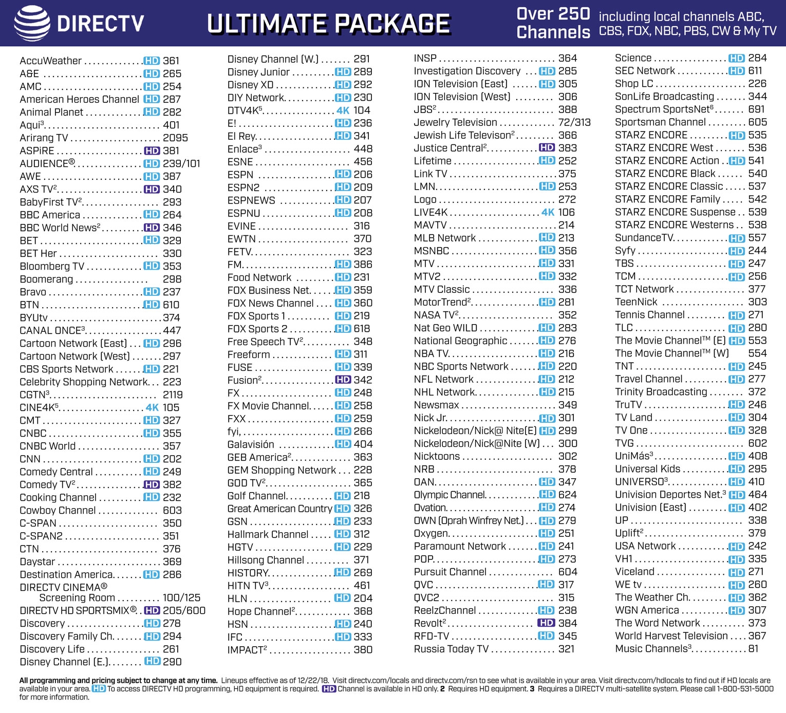 directv ultimate package directv ultimate package