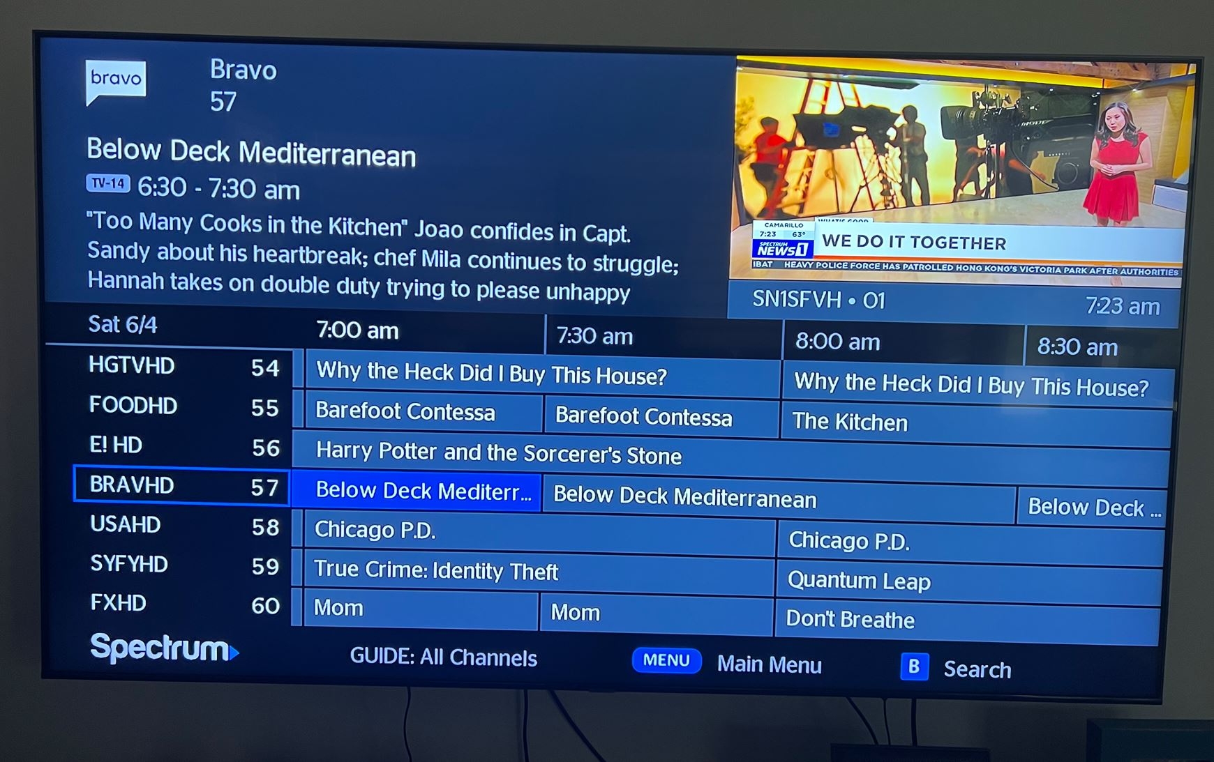 bravo tv channel guide