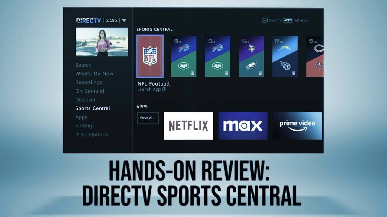 HANDS ON REVIEW DIRECTV Sports Central YouTube HANDS ON REVIEW DIRECTV Sports Central YouTube
