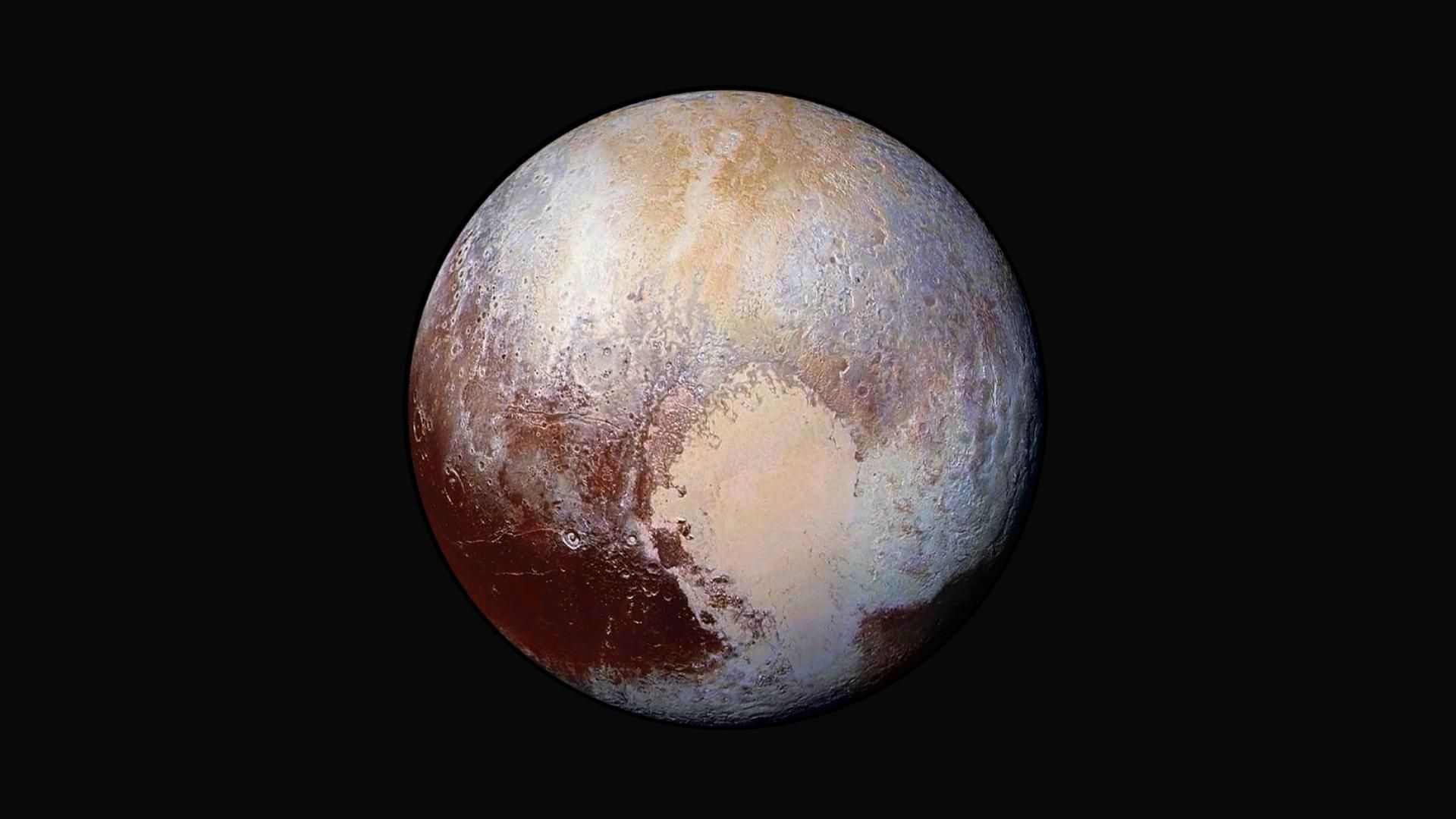 How Pluto Walks A Tightrope Between A Stable And Chaotic Orbit Space